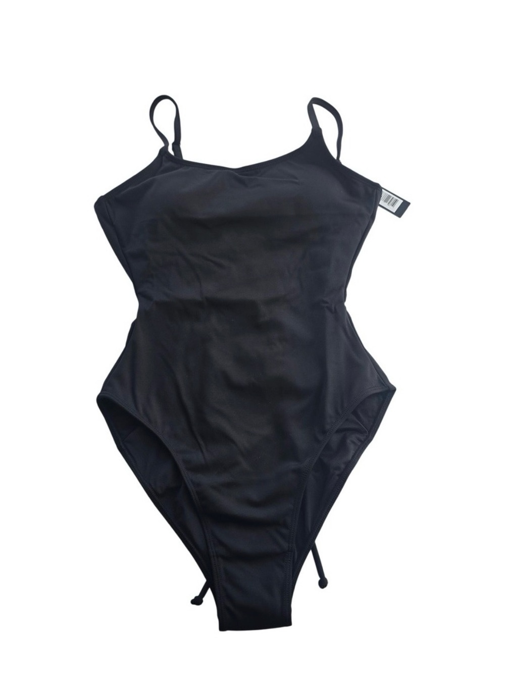 NWTs TA3 Lacey Sculpting One Piece Swimsuit Black - Size XS Regular Long
